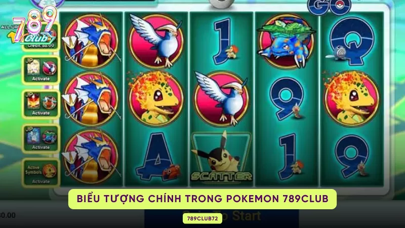 biểu tượng trong pokemon 789club